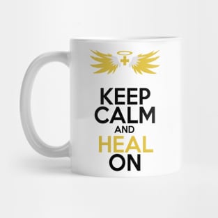 Keep Calm and Heal On Mug